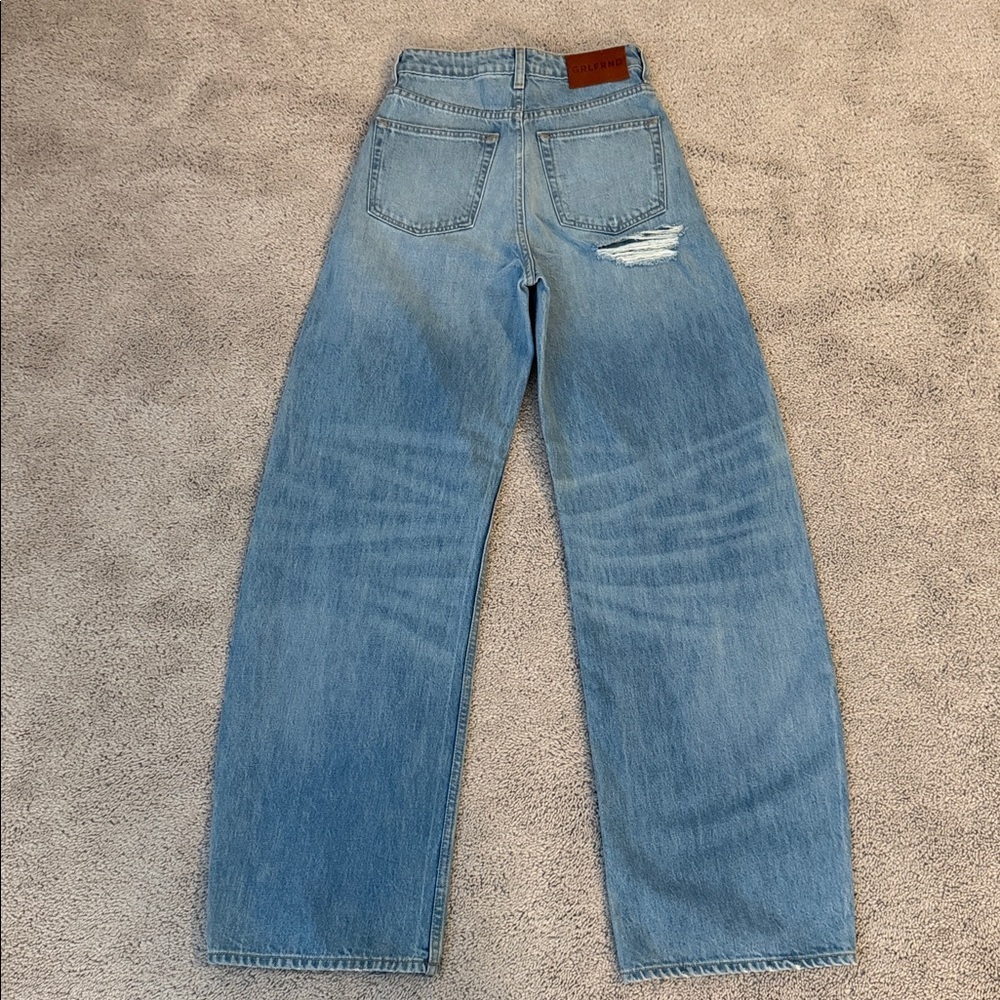 GRLFRND Austen High Rise Jeans La Brea Ave Denim Size 24 - Picture 5 of 13